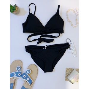 NWT Garage Wrap Around Bikini Set